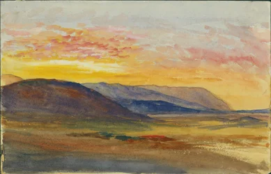 Mont Carmel en automne, vue vers l